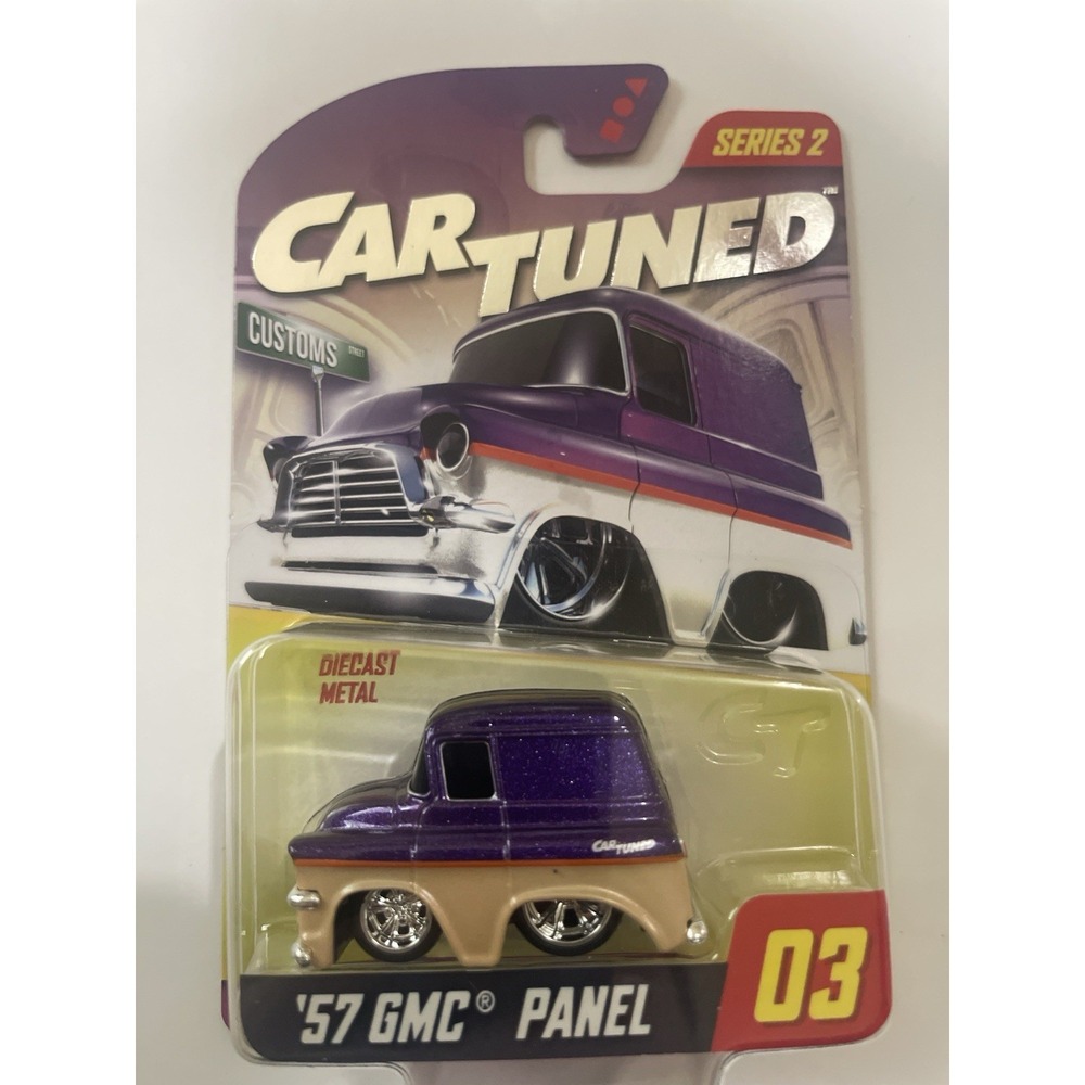 M2 Machines Car-Tuned Series 2 #03 '57 GMC Panel Diecast 1:64 - New on Card